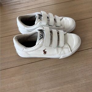Polo by Ralph Lauren Kids Cream Sneakers